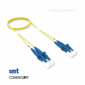 Patch Cord de fibra, Monomodo, 1.6 mm Duplex, LC/UPC to LC/UPC, Low Smoke Zero Halogen (LSZH)